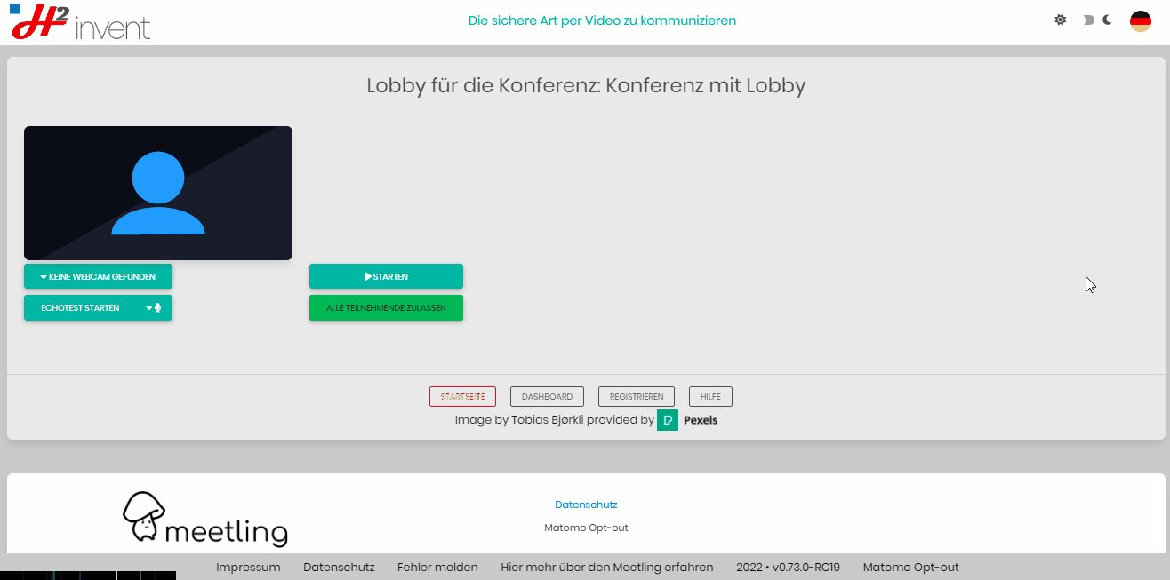 Wie lässt man Lobby-Teilnehmer zu?